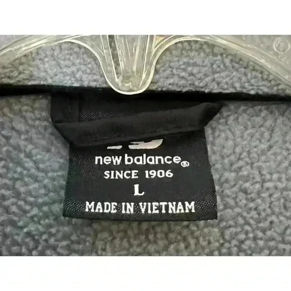 New Balance Mens 100% Polyester Fleece  All Weather Comfort Jacket SZ Large - - Picture 9 of 9